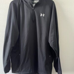 Under Armour Men’s Black Quarter-Zip Pullover